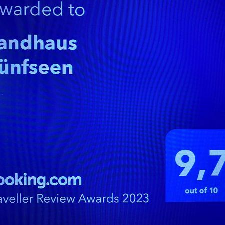 Landhaus Fuenfseen 外观 照片